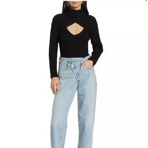 Astr the Label ribbed bolero & sweater